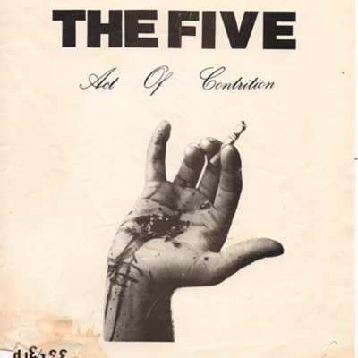 Album Cover and Vinyl Graphic for The Five's Single "Act of Contrition"