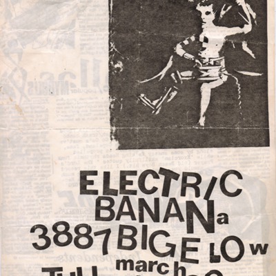 Poster for Mydolls Performing at Electric Banana