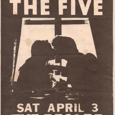 Poster for Sophisticated Listening and The Five Performing at The Decade
